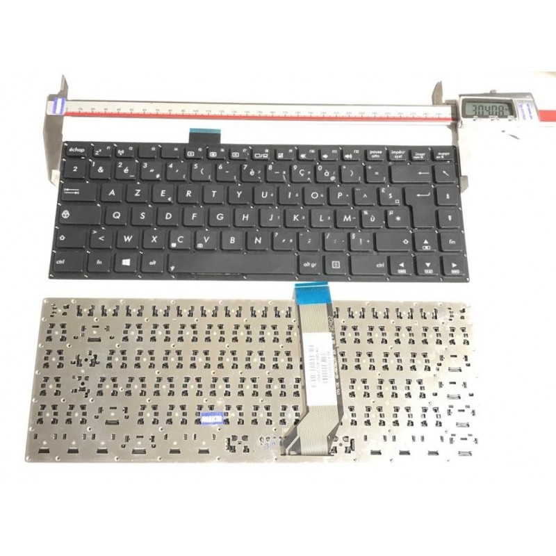 NOIR: Keyboard clavier Asus S400 S451 AEXJ7F00110 0KNB0-4123FR00 No Frame