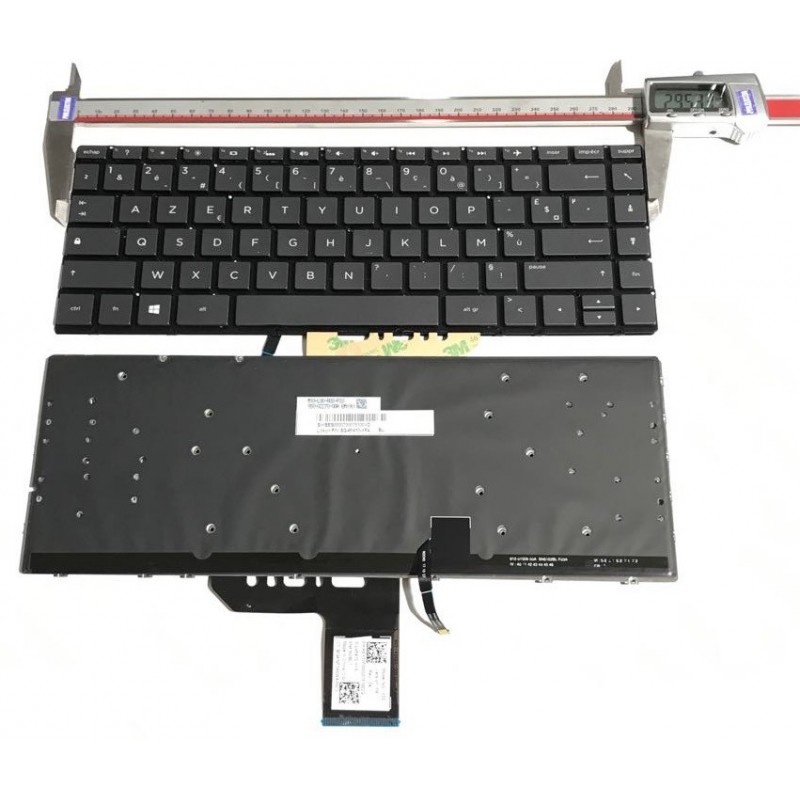 GRIS: Keyboard clavier HP Spectre 15-BL000 SG-85410-XFA X32 SN6162BL1 EX32F00020751002G backlit No frame