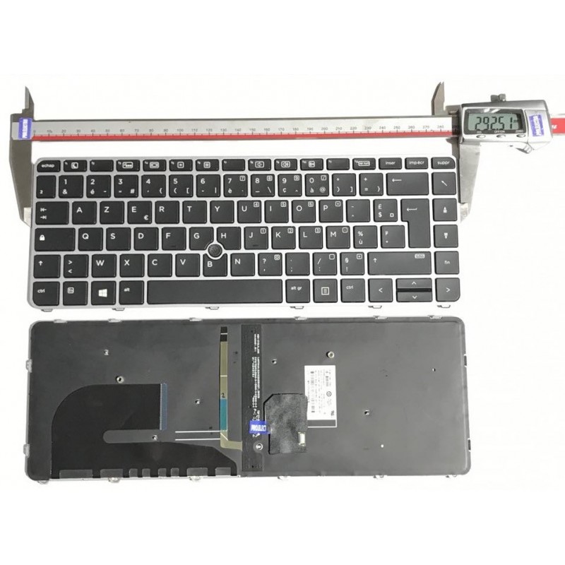 NOIR: Keyboard clavier HP Elitebook 840 G3 Zbook 14U G4 819877 NSK-CY2BV 9Z.NCHBV.20F 819877 836308