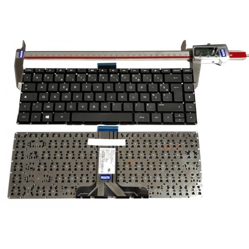 NOIR: Keyboard clavier AZERTY FR HP 13-S000 NSK-CX0SW 9Z.NC9SW.00F 797212 No Frame Black