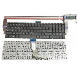 NOIR: Keyboard clavier AZERTY FR HP 15-BS000 NSK-XD0SW 9Z.NE1SW.00F 919794 No Frame