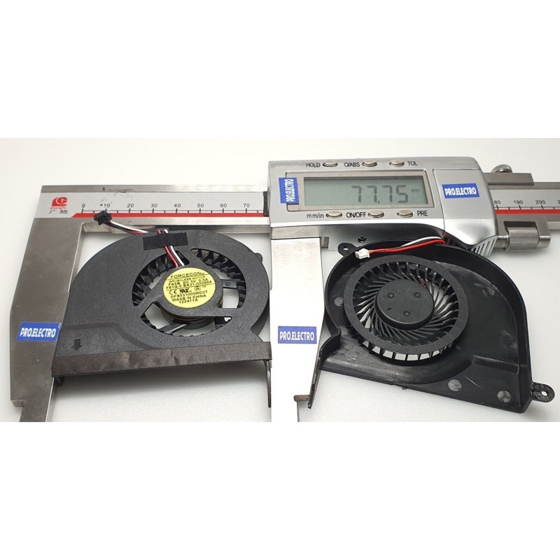 Ventilateur GPU FAN MSI GS73VR-7rg-012fr 013fr 049fr 086fr 088fr 026ru 036ca 038be 037nl 039nl