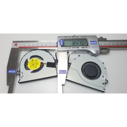 Ventilateur CPU fan Acer Aspire V5-573, V5-573G, V5-573P, V5-573PG 7.6mm