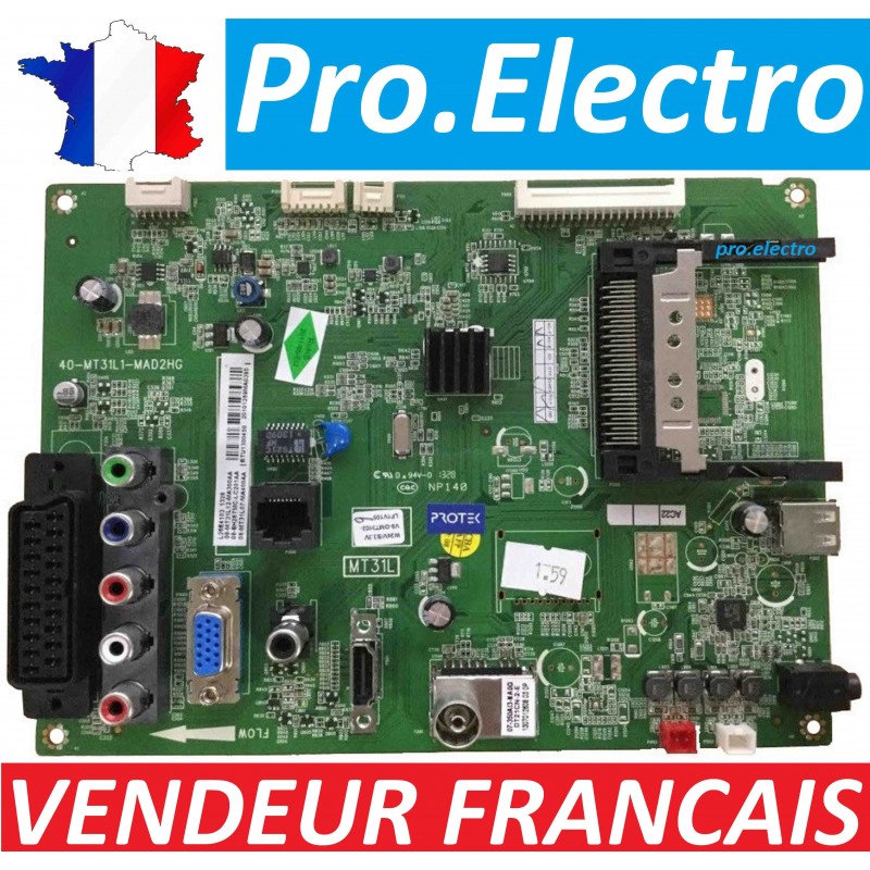 Motherboard Carte Mère TV Télévision TCL L26E4103	40-MT31L1-MAD2HG