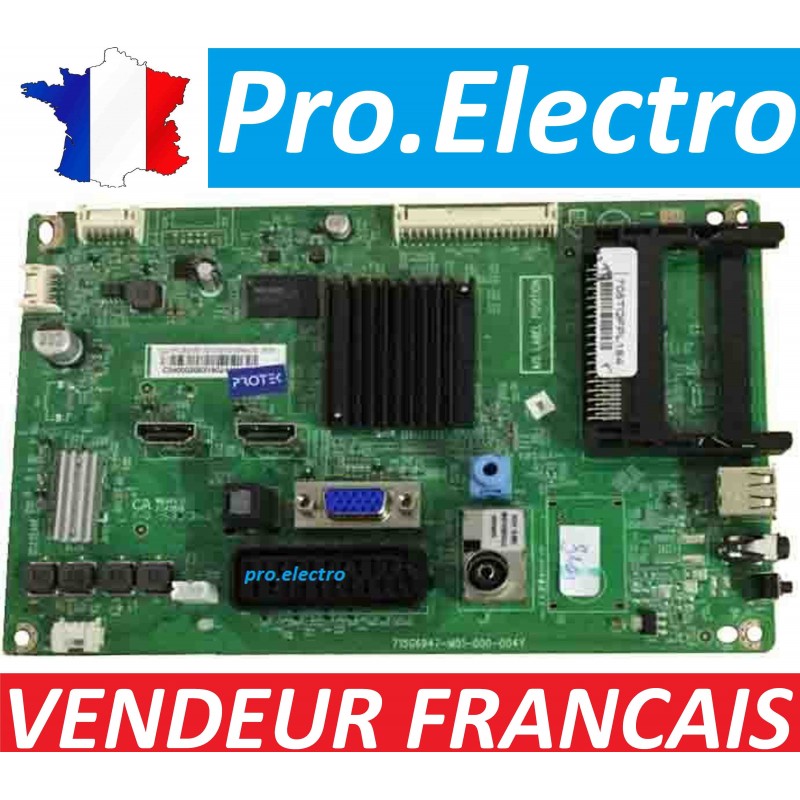 Motherboard Carte Mère TV Télévision PHILI 24PHH4000	715G6947 M01 000 004Y
