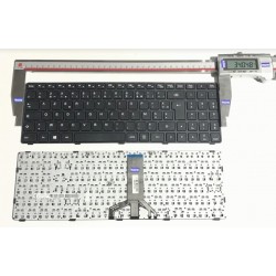 NOIR: Keyboard clavier AZERTY FR LENOVO IDEAPAD 100 100-15IBD PK1310E2A18 LCM15H2 LCM15H26F0-686 Frame