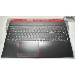 Clavier AZERTY FR MSI GS63 8RE Stealth avec topcase palmrest complet