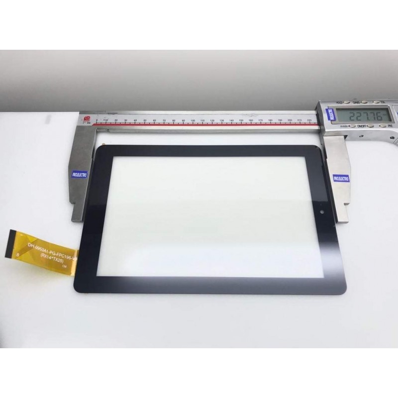 blanc: ecran tactile touchscreen digitizer Yonis Y-tt11g