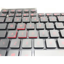 NOIR: Keyboard clavier AZERTY FR Asus G751 0KNB0-E601FR00 ASM14C3 No Frame