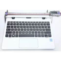 Keyboard clavier AZERTY blanc HP 10-N051NF N208NF Detachable X2 Blanc station d'accueil