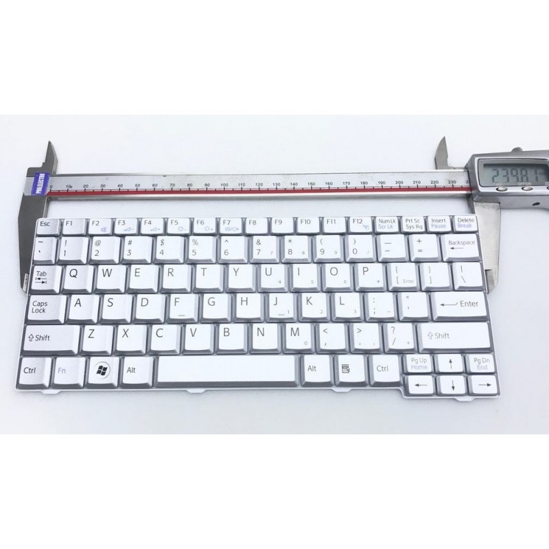 BLANC: Keyboard clavier AZERTY FR Sony Sve11 149101611 55012G201U1-212-G HMB8820NFJ011A Frame