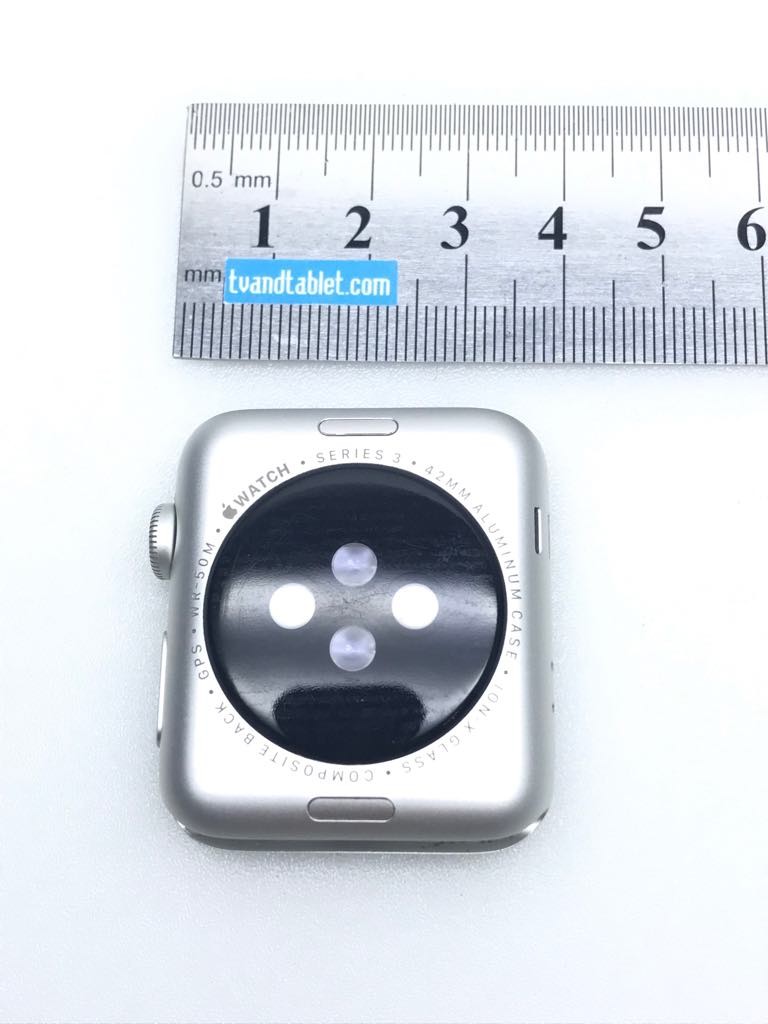 Silver:Motherboard Apple Watch 3 A1859 42mm UNLOCKED with battery - Photo 2 sur 2