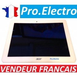 Blanc:LCD dalle screen assemblé assembly Acer Iconia tab A3-A20 S4V-0