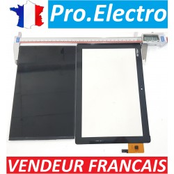 noir: écran dalle LCD + tactile digitizer full screen Asus Zenpad 10pouce Z300M P00C