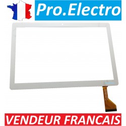 blanc: ecran tactile touchscreen digitizer HN 1040-FPC-V1