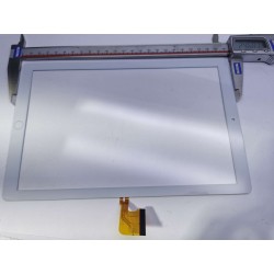 Blanc: ecran tactile touch screen digitizer 10inch GT10PG222 V1.0 webcam latéral