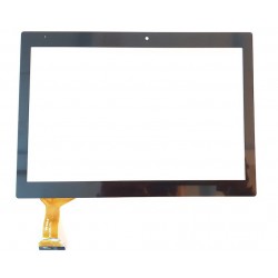 Blanc: ecran tactile touchscreen digitizer Logicom M BOT TAB 101