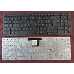 Keyboard Clavier Francais AZERTY SONY VGN-CW 9J.N0Q82.B0F	148755641	White Blanc