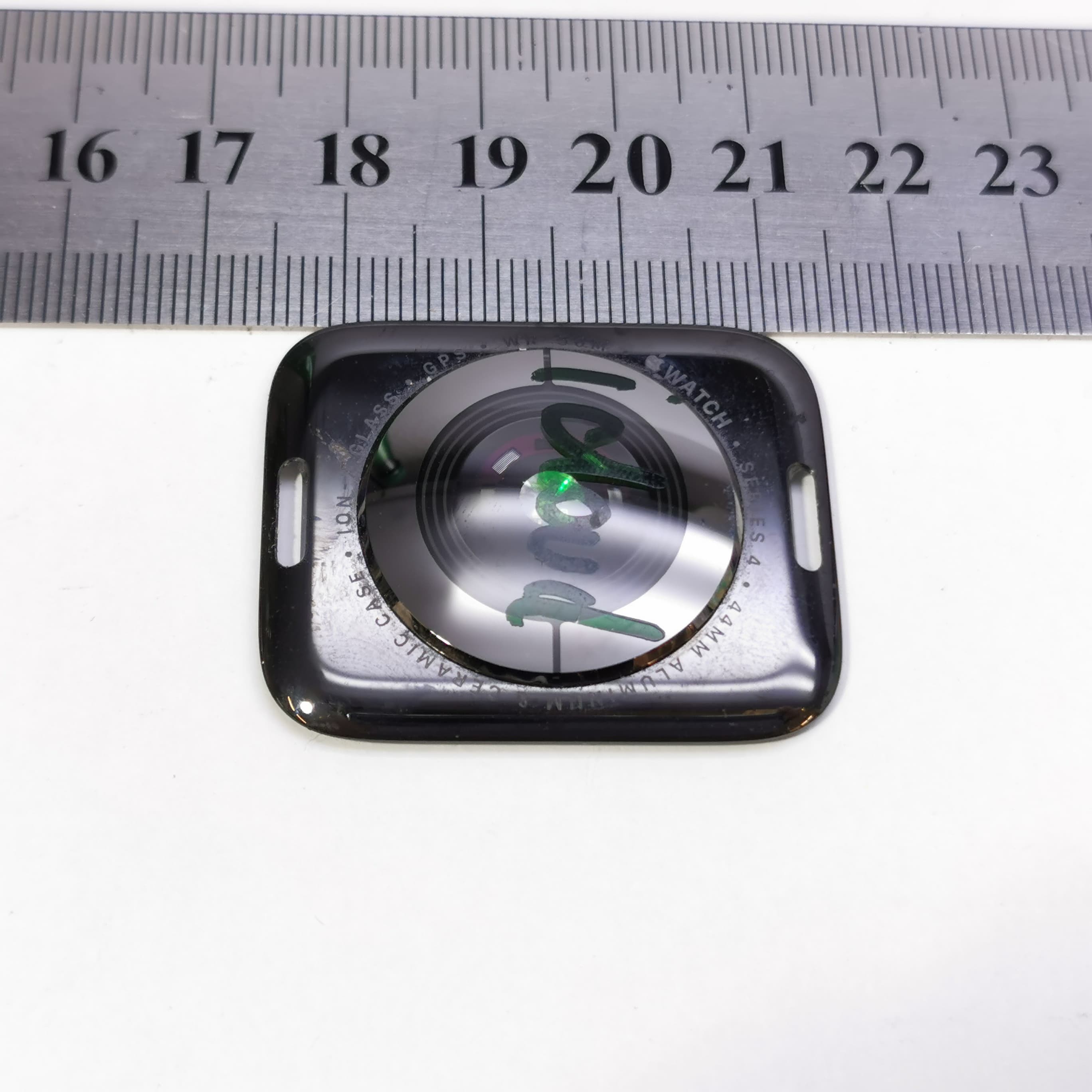 Cover heart rate sensor smartwatch Apple Watch S4 44mm A1978 A2008 capteur cardi - Photo 1 sur 2