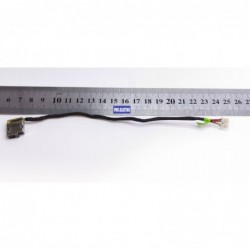 DC power jack HP 17-BS 799749-Y17 17-Y CBL00666-0170 tpn-m121 8 pins 8 filsconnecteur de charge