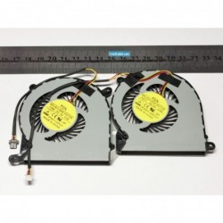 Ventilateur fan CLEVO CPU/GPU P651SE FG80 FG7Y 6-31-P502-201 DFS541105FC0T 3pins 3fils