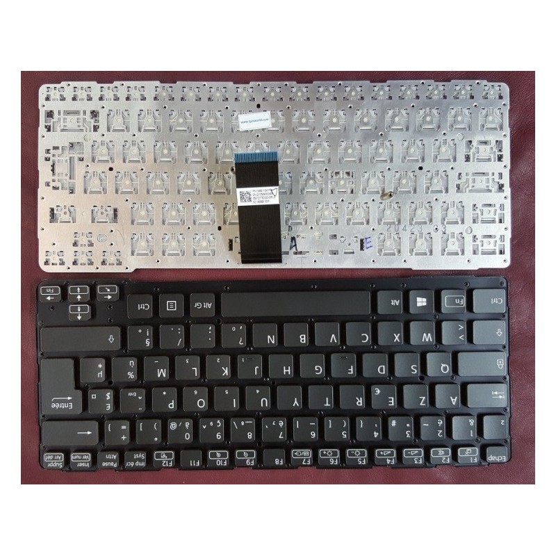 Keyboard Clavier Francais AZERTY SONY VPC-F11	MP-09G1600-886	148781621	Noir Black