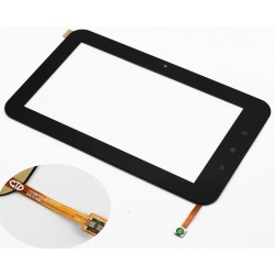 Noir: Écran tactile touch screen digitizer black 7inch fm709702lb black