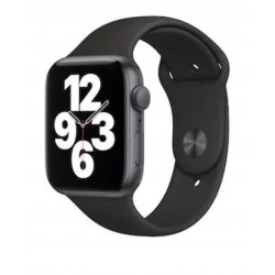 Apple Watch Series 4 2018 GPS 40mm Aluminium Gris sidéral Bracelet Sport Noir - Très bon état