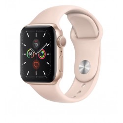 Apple Watch Series 3 2017 GPS 38mm Aluminium Or rose Bracelet sport Rose - État correct
