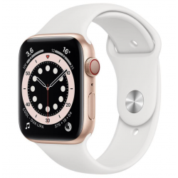 Apple Watch Series 3 2017 GPS 38mm Aluminium Or rose Bracelet Sport Blanc - Parfait état