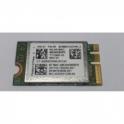 Card wireless HP 13-C108NF 13-c Wifi 792200-001 T77Z463.02 BCM943142Y