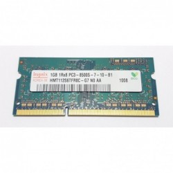 Barette memoire memory APPLE MacBook A1342 1GB 1Rx8 PC3-8500S-7-10-B1