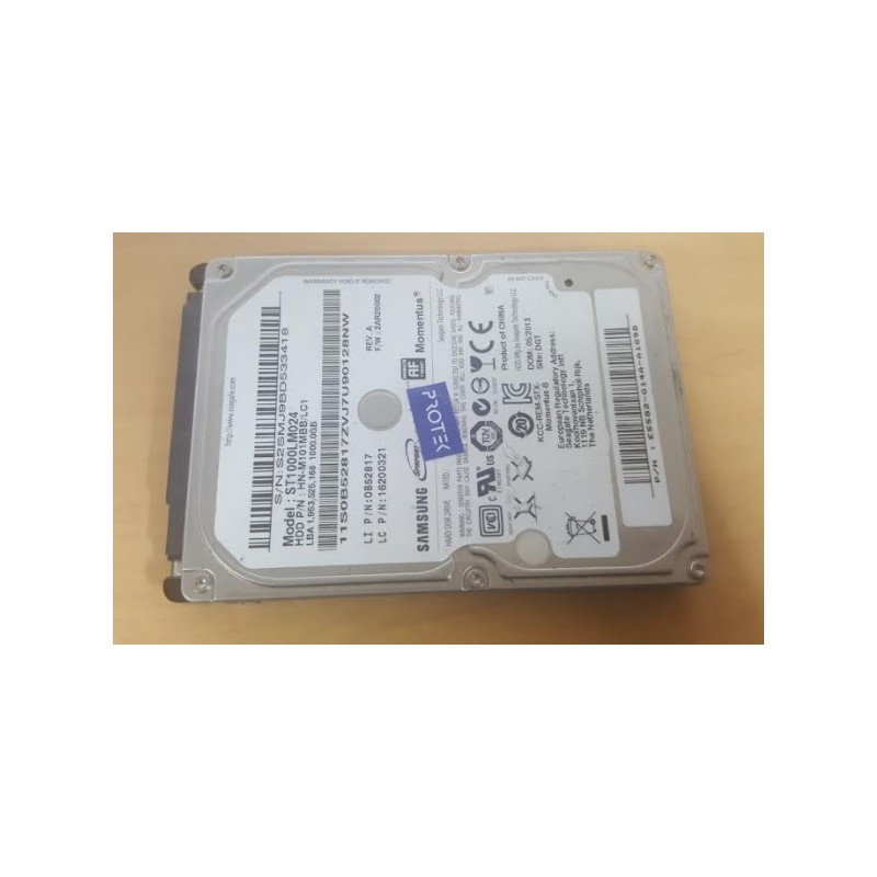 Disque dur 2.5" Hard Disk Drive HDD HGST Hitachi 500Gb 5400 rpm	H2T500854S7	Z5K500-500
