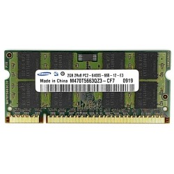 Barette memoire memory MSI MS-1674 2GB 2Rx8 PC2-6400S-666-12-E3 EX620 EX623