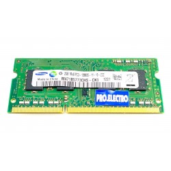 barrette mémoire SAMSUNG Memory portable DDRIII 2GB PC3-12800S-11-10-ZZZ