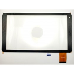 noir: ecran tactile touchscreen digitizer Thomson TEO-QUAD10BK1