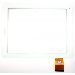 blanc: ecran tactile touchscreen digitizer ARCHOS 97B TITANIUM