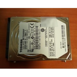 Disque dur 2.5" Hard Disk Drive original Apple macbook pro A1278 HDD Toshiba 750Gb 	MK7559GSXF	X2JRCZKGT