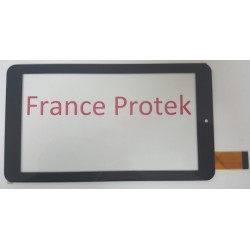 Noir: ecran tactile touch screen digitizer tablette Listo Webpad 7005