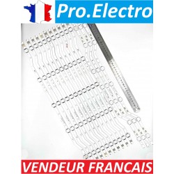 LED bar TV SAMSUNG Set of 14:L1_NSK_C2F_FAM_S7 L1_N5K_C2H_FAM_S5 BN96-46575A BN96-46574A
