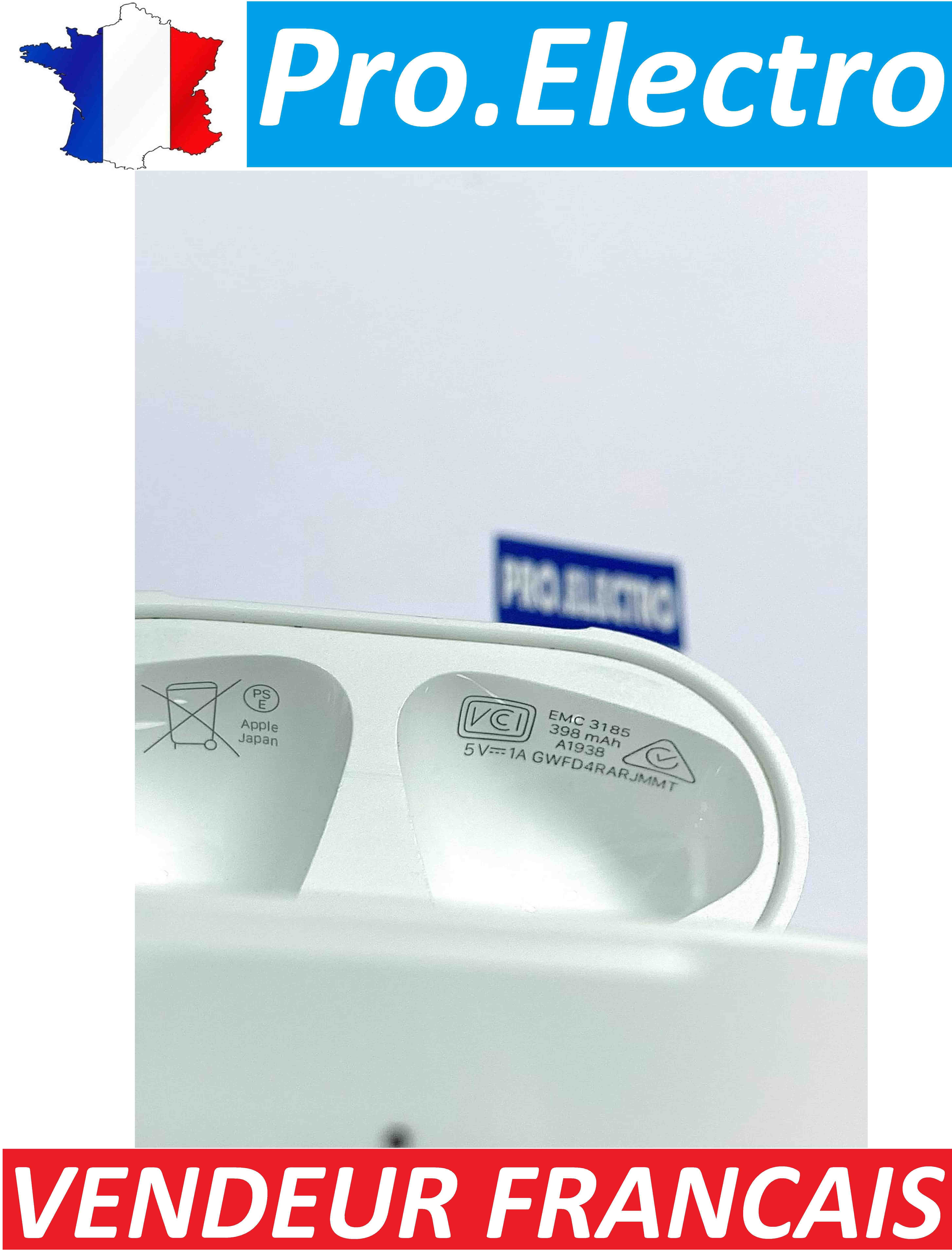 Original:Battery boitier APPLE Airpods 2ème A1938 EMC 3185 - Parfait état - 第 2/10 張圖片