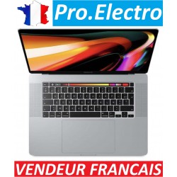 Apple MacBook Pro 2019 16" A2141 512Go 16Go Core i7 2.6GHz Gris Sidéral-Très bon état