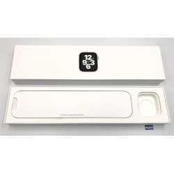 Boite vide Empty box pour Apple watch series SE 40mm Silver A2351 White Sp Band - Très bon état