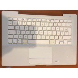 Clavier Keyboard Apple MacBook A1181 Blanc 2006 2007 azerty francais 	13GU399AP100