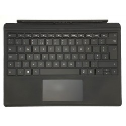 Microsoft Surface Pro 4 Type Cover Clavier avec trackpad QWERTY - État correct