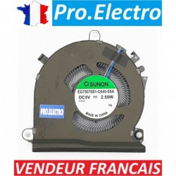 Ventilateur CPU fan HP 16-A EG75070S1-C640-S9A K2500D L77560-001 15-EC TPN-Q241 Q229