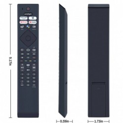 original: Tele-commande Remote smart TV PHILIPS SRC-4526 voice control