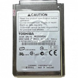 Disque dur 2.5" Hard disk drive HDD TOSHIBA MK2006GAL 20GB Parallel ATA 1.8" 20 Go