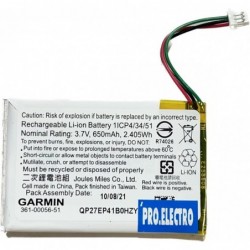 Battery batterie GPS GARMIN DRIVE 52 MT-S 1ICP4/34/51 361-00056-51