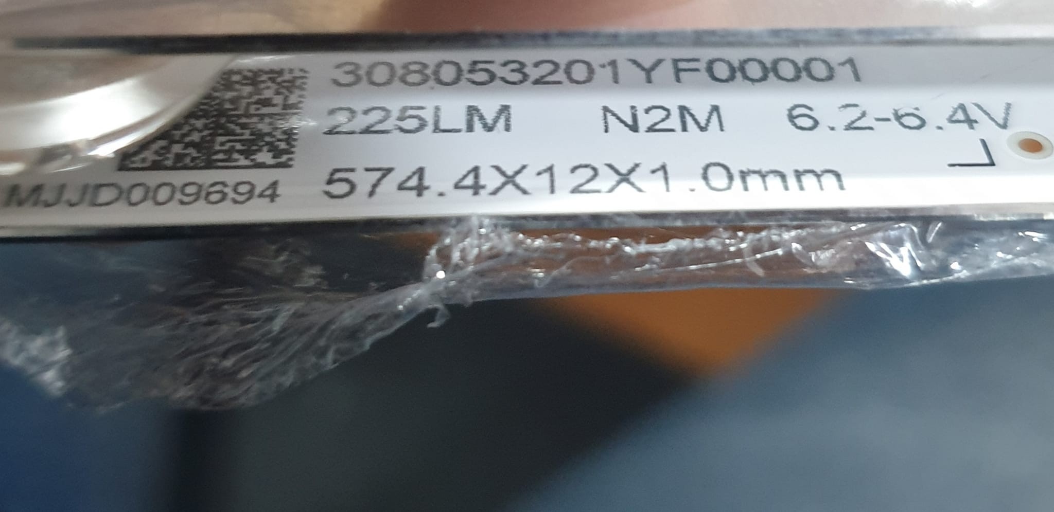 DEL BAR TV full SET QILIVE Q32HS202B 308053201YF00001 574.4X12X1.0mm - Picture 2 of 3